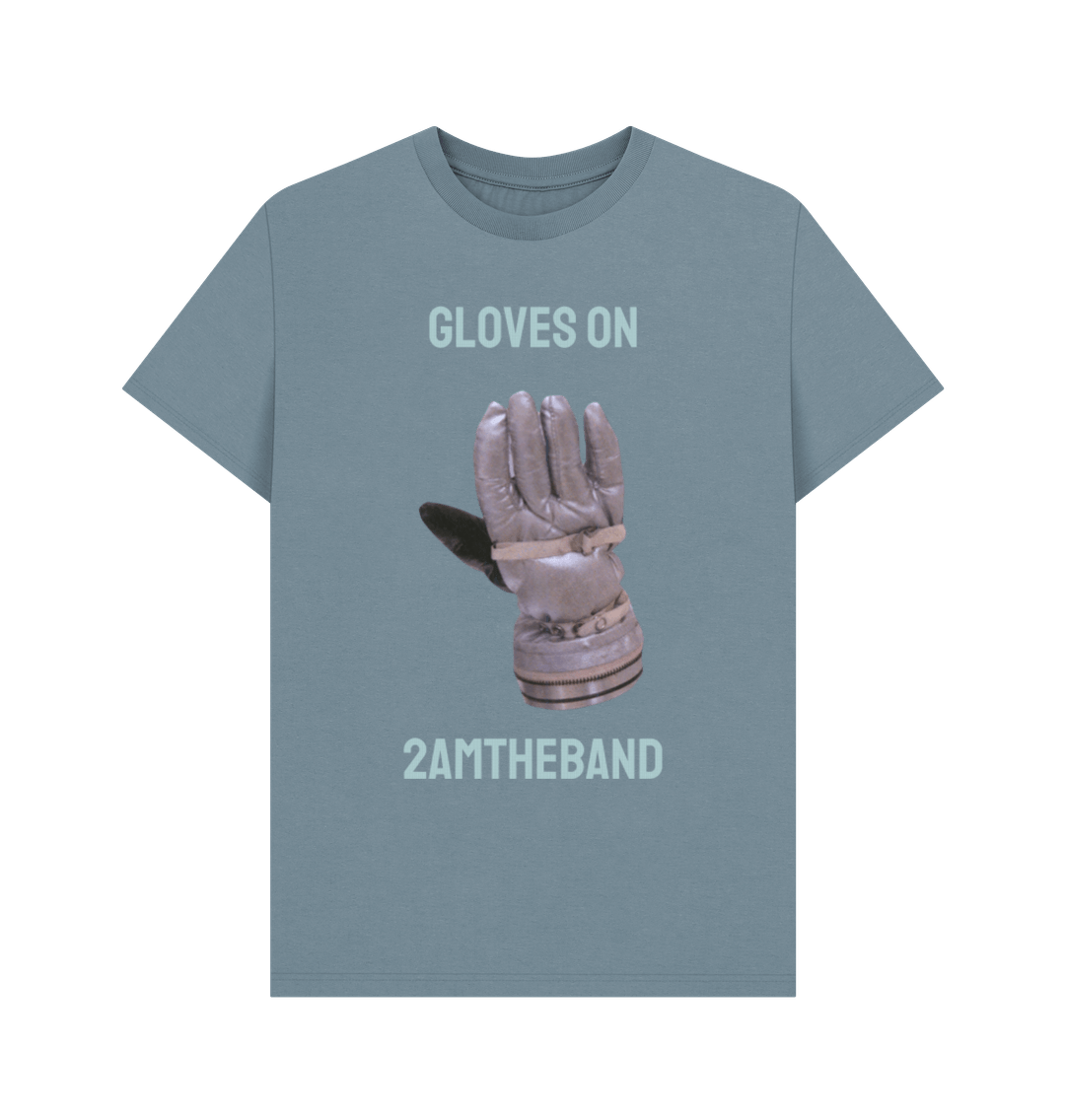 Stone Blue Gloves On