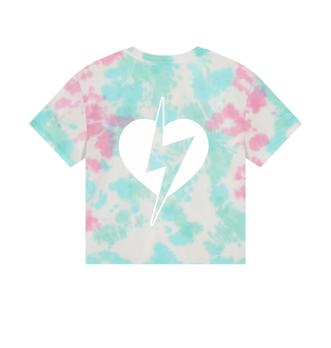 Tie Dye Logo Boxy Tee