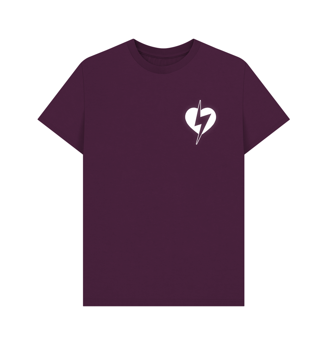 Purple Front and Back Logo Shirt